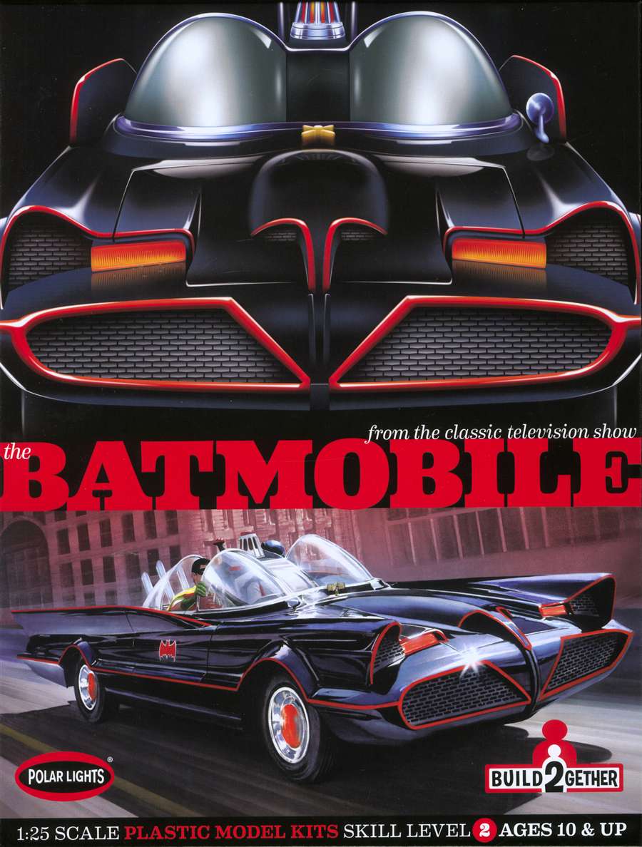 Batmobile model package