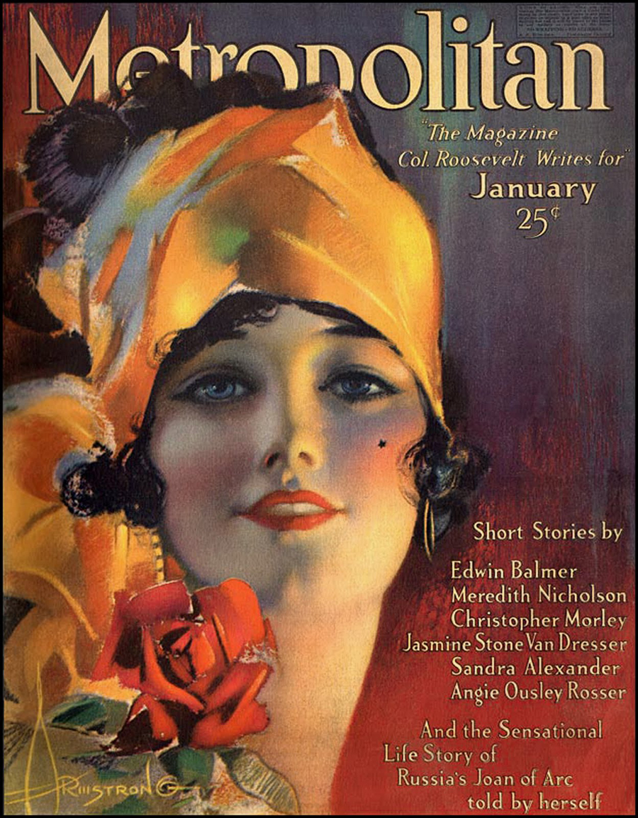 Cover of “Metropolitan” magazine, January 1919