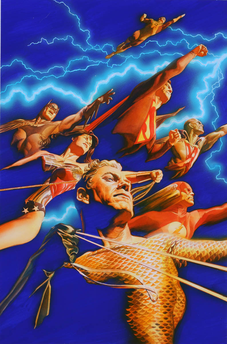 Cover of “Justice” #1, August 3, 2005