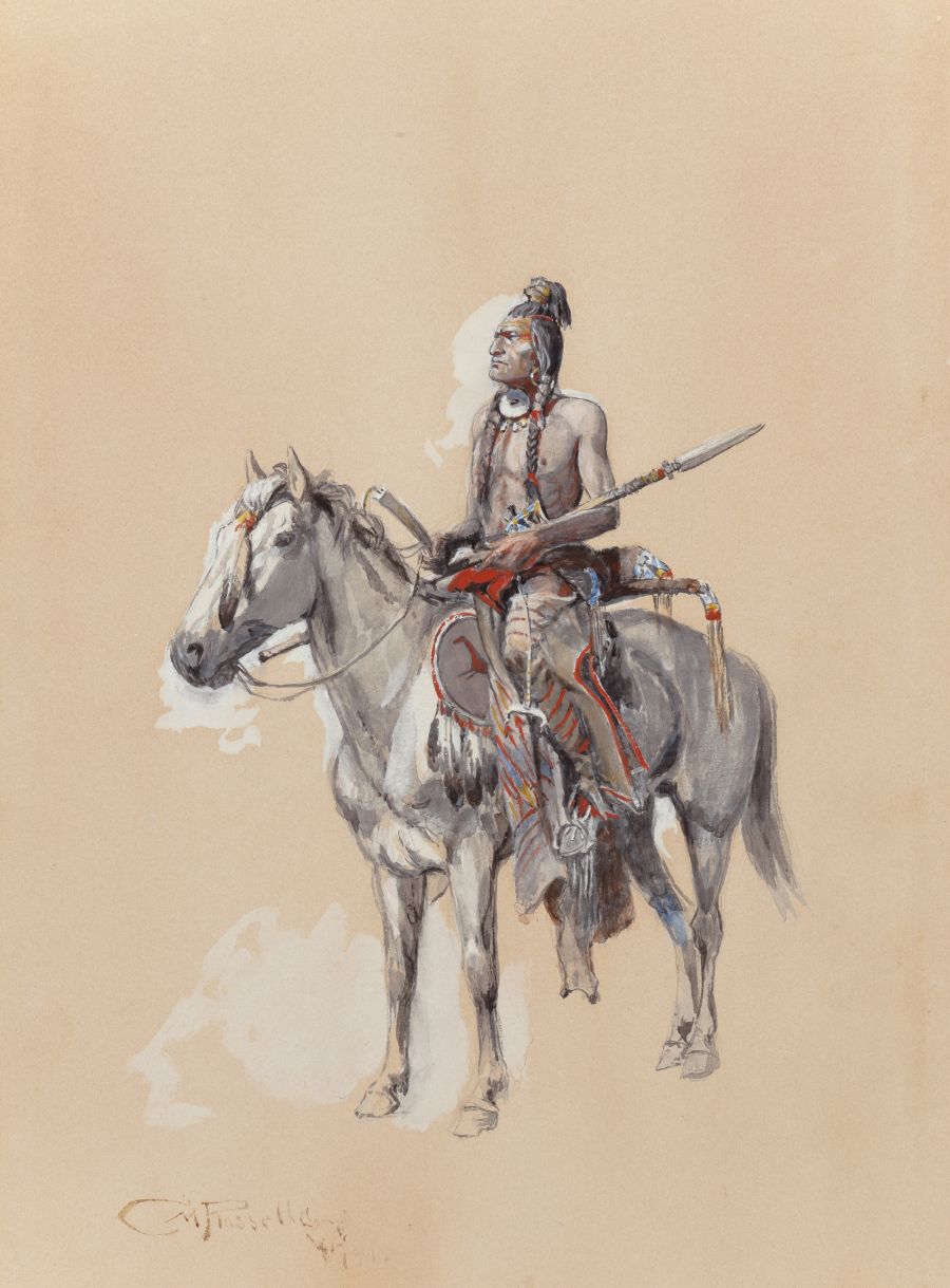 Indian on Horseback