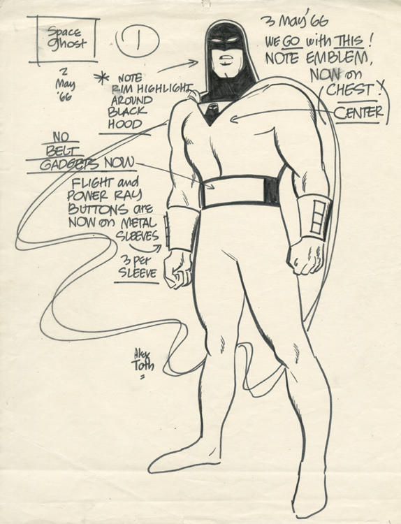 Space Ghost - Specification sketch