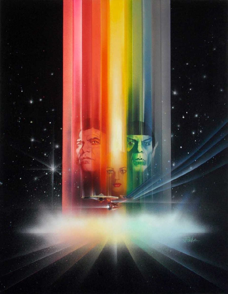 Film poster art for “Star Trek: The Motion Picture”