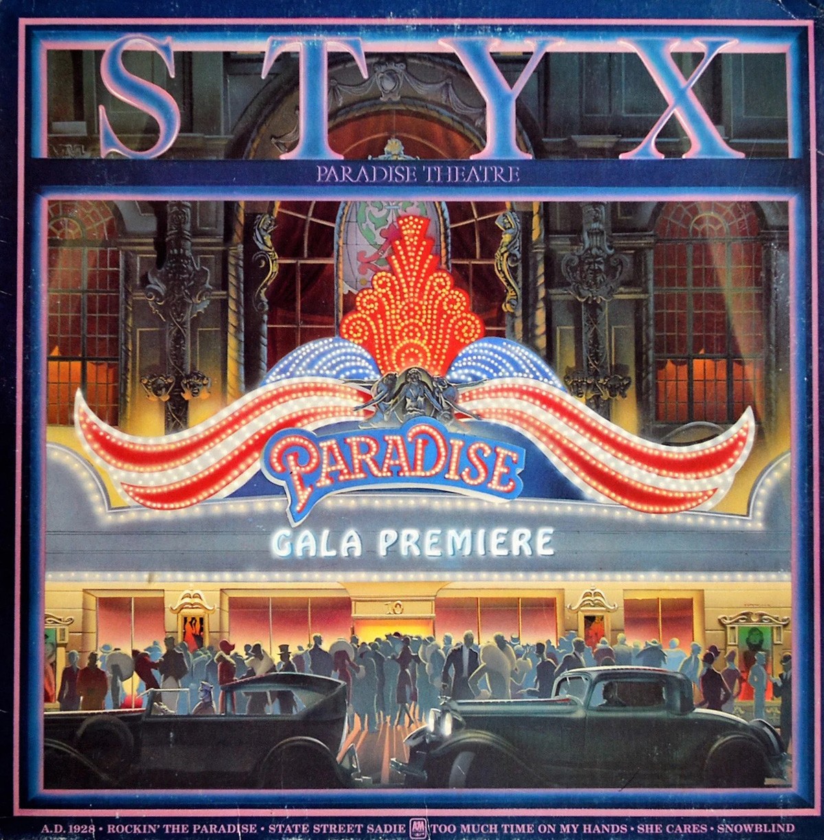 “Paradise Theatre” LP cover