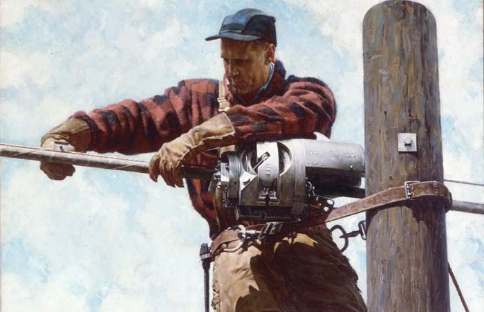 “The Lineman” [detail]