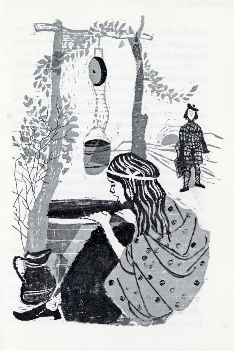 Illustration from “Thistle and Thyme: Tales and Legends from Scotland”