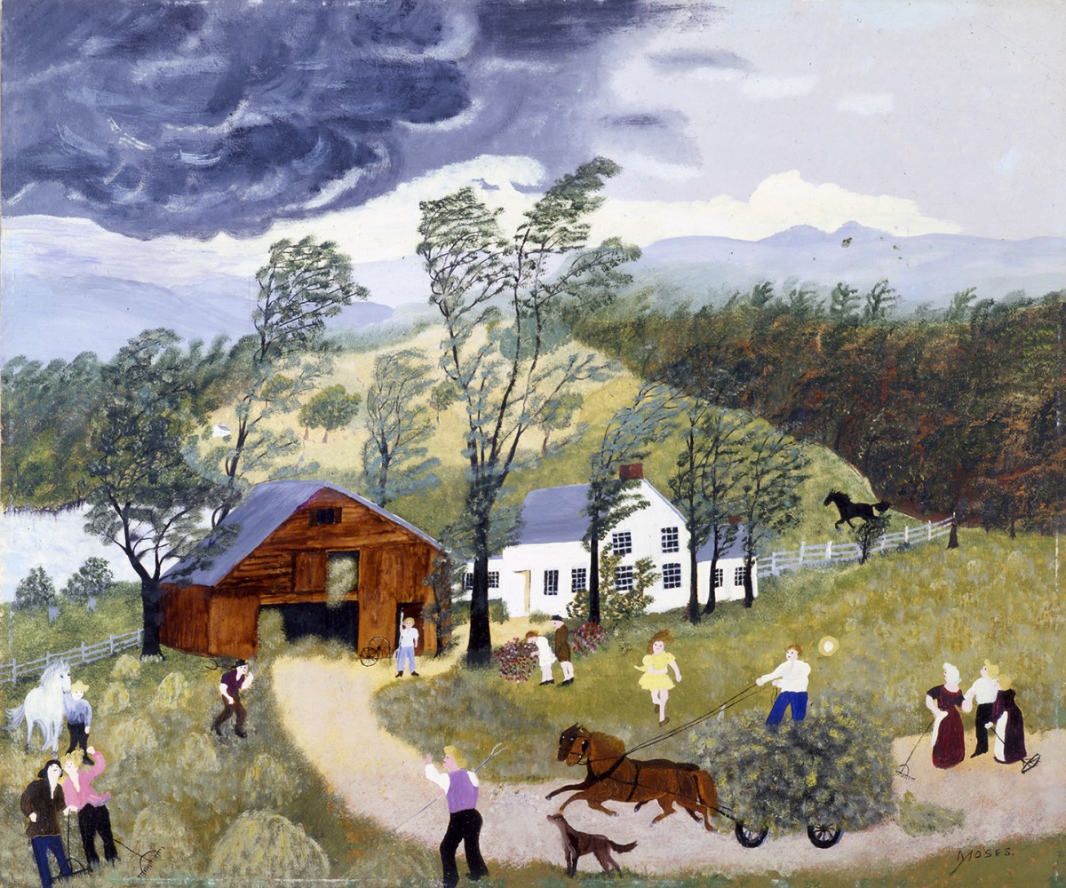 Grandma Moses Anna Mary Robertson Moses Illustration History