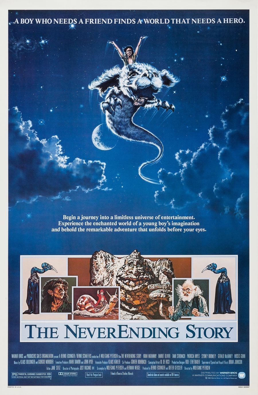 Poster for “The Neverending Story”