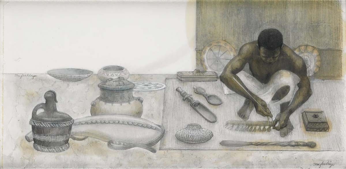 Untitled (African Craftsman)