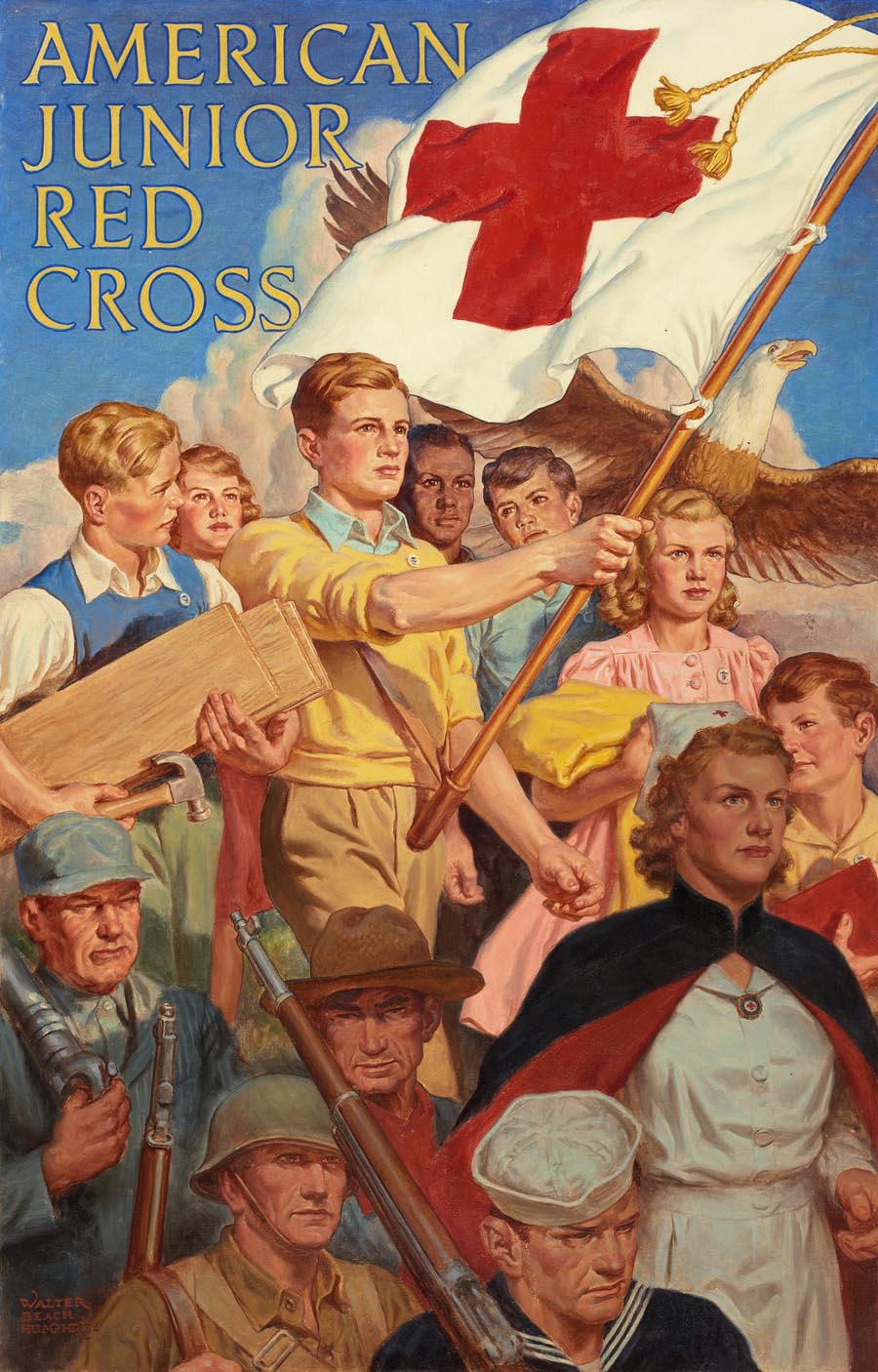 American Junior Red Cross, poster illustration