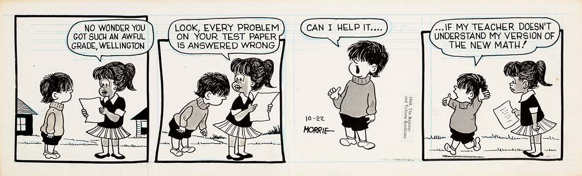 “Wee Pals” comic strip, October 22, 1968