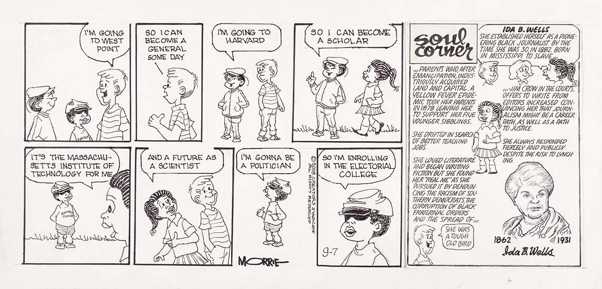 “Wee Pals” comic strip, September 7, 2008