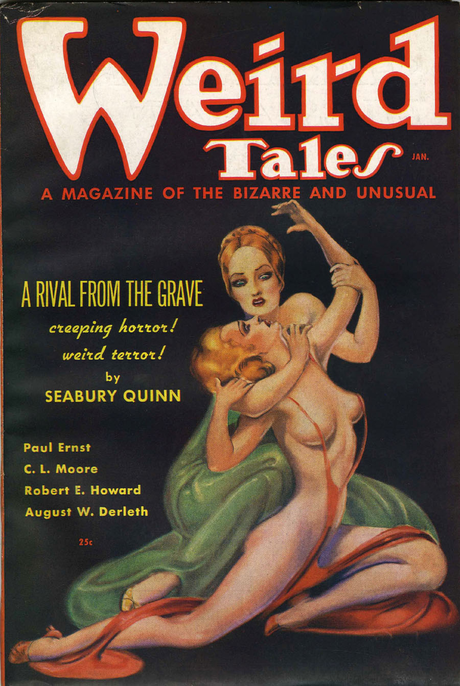 Cover of “Weird Tales,” January 1936