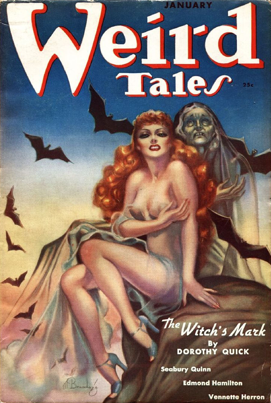 Cover of “Weird Tales,” January 1938