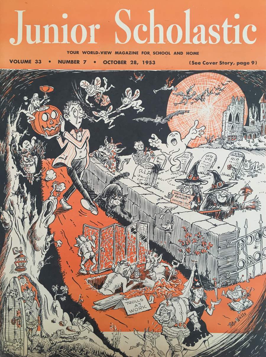 Cover of “Junior Scholastic,” October 28, 1953