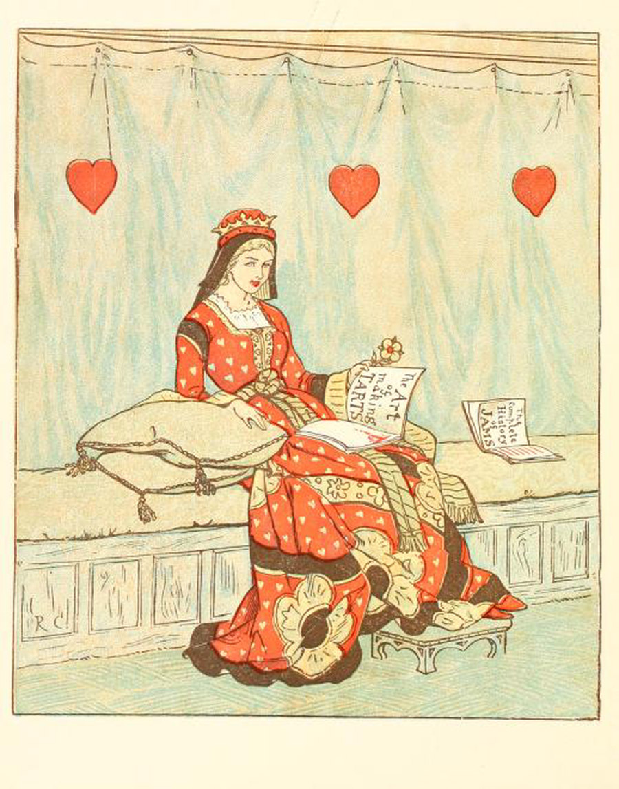 Frontispiece for The Queen of Hearts