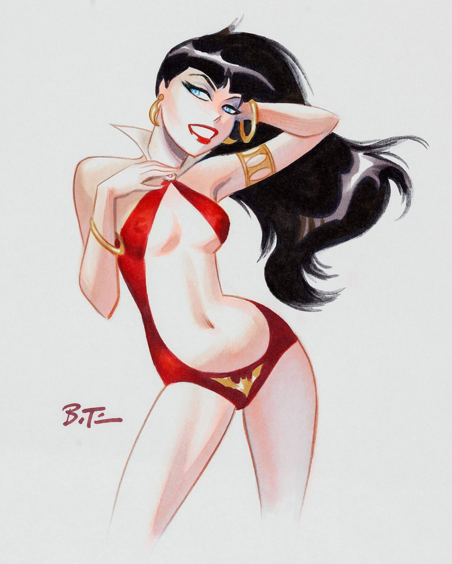 Illustrations by Bruce Timm.