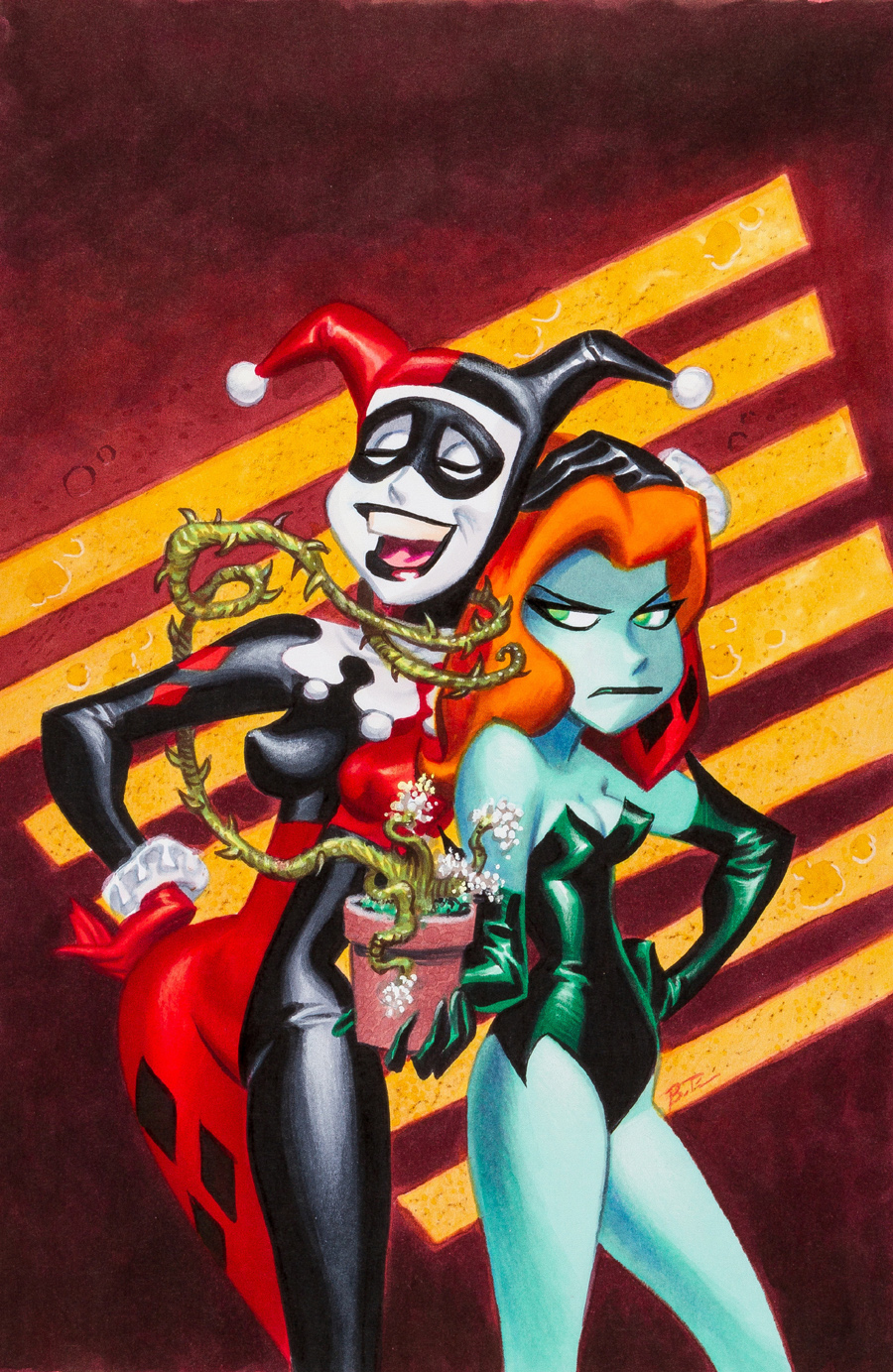 Cover art for “Batman: Harley and Ivy,” no.1, June 2004