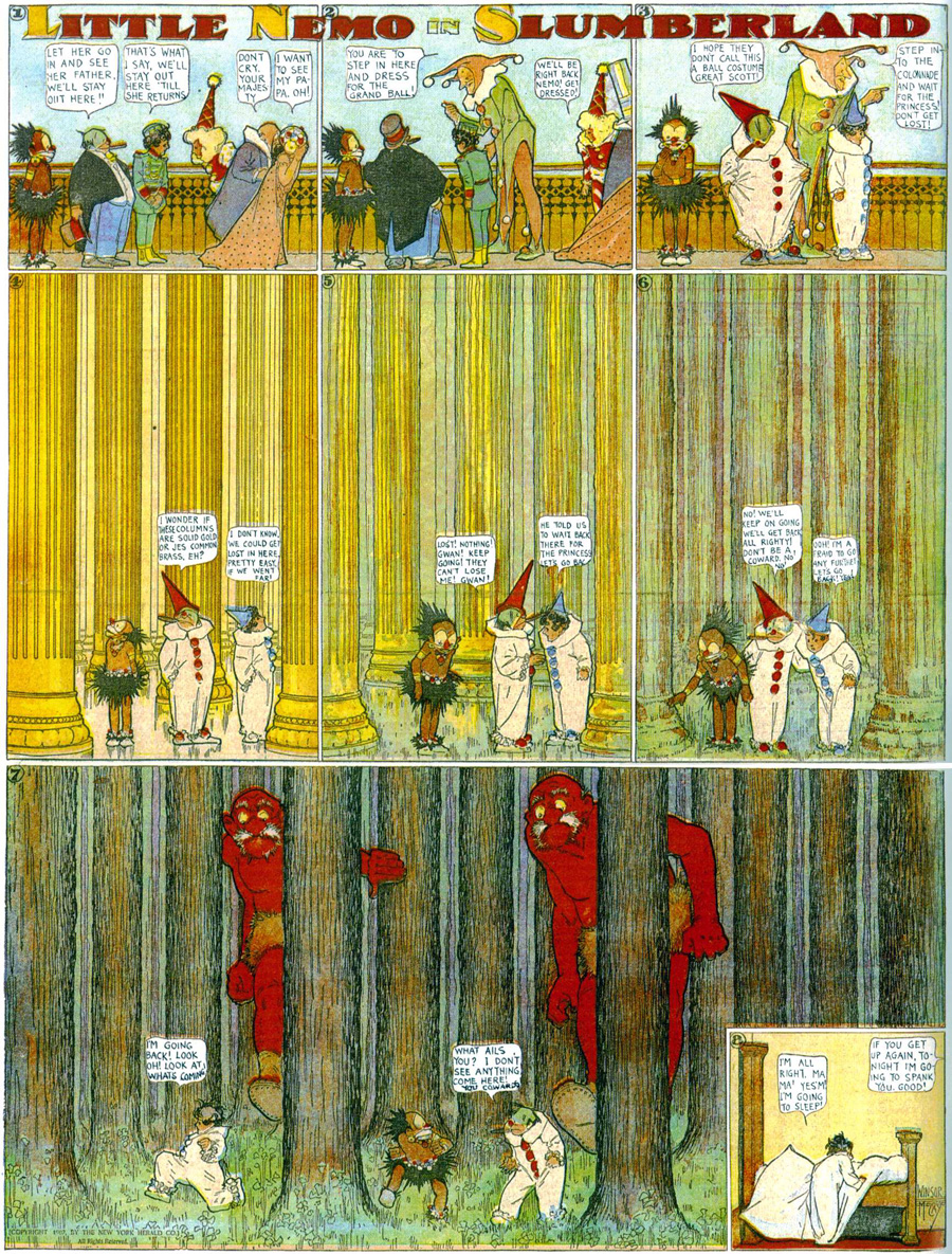 “Little Nemo in Slumberland,” September 8, 1907