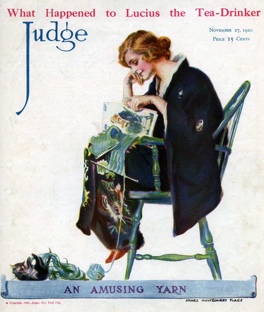 Cover of “Judge,” November 27, 1920