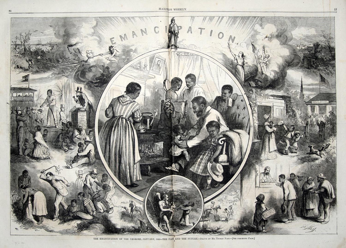 “The Emancipation of the Negroes, January, 1863 – The Past and The Future”