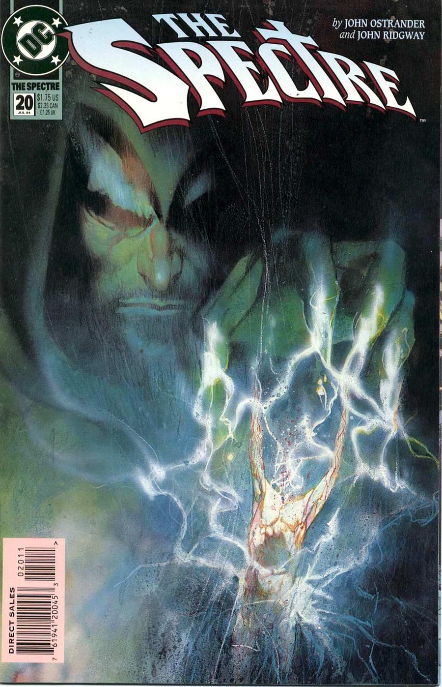 Cover of “The Spectre” #20, July 1994