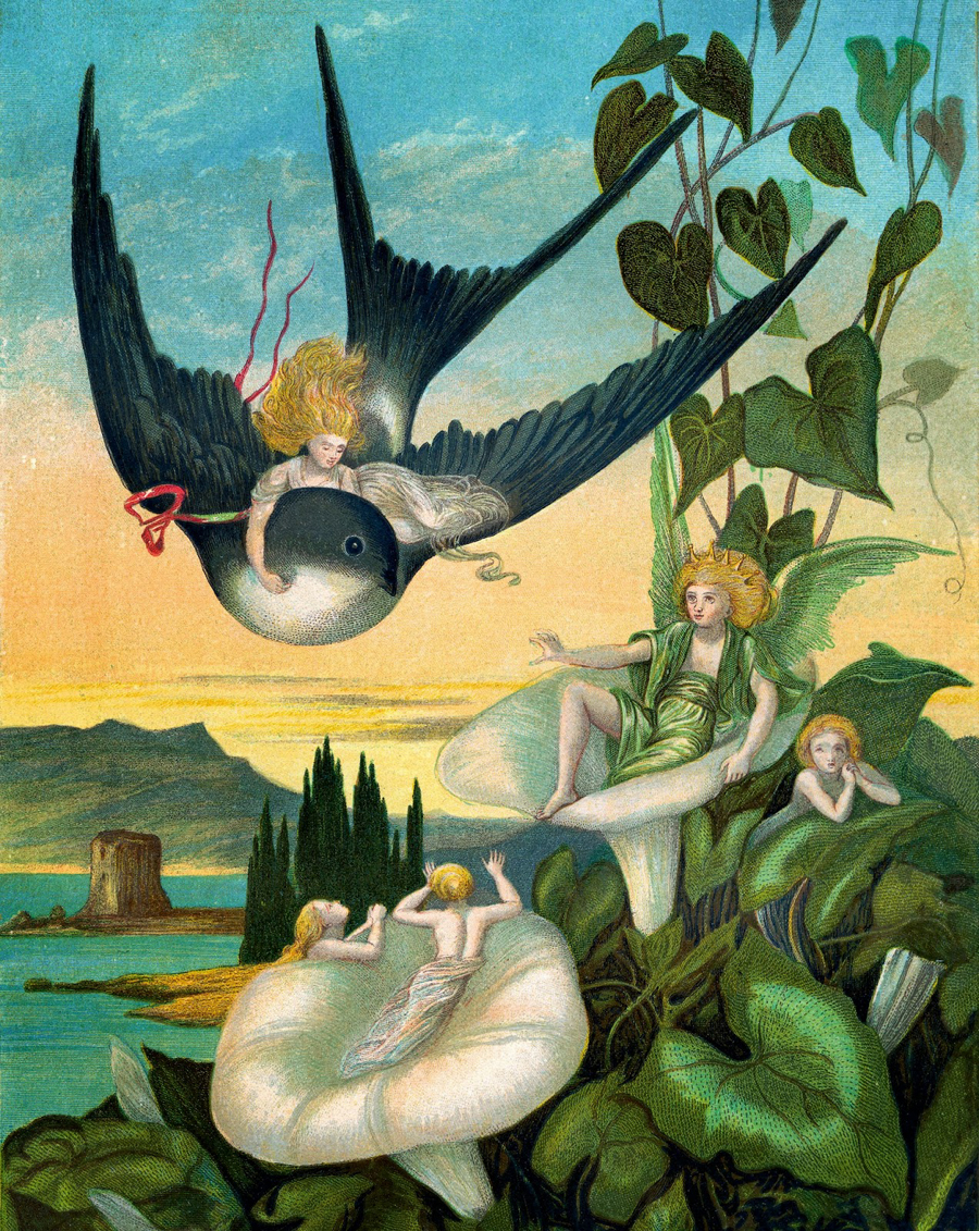 Illustration from “Thumbelina”