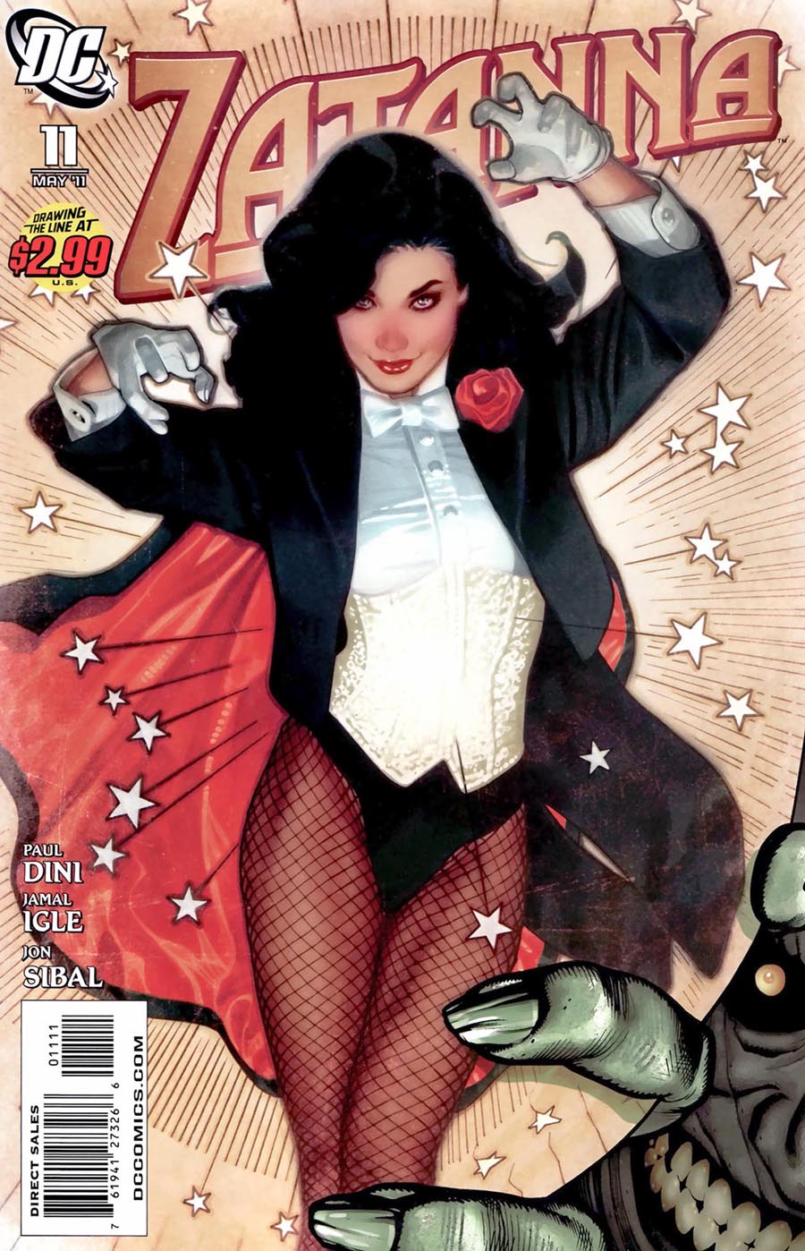 Cover of “Zatanna,” Vol. 2 #11, May 2011